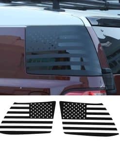 Calcomanía de Bandera Americana para Ventana Lateral