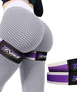 Bandas de Oclusión para Mujeres Glúteos y -Morado/Gris