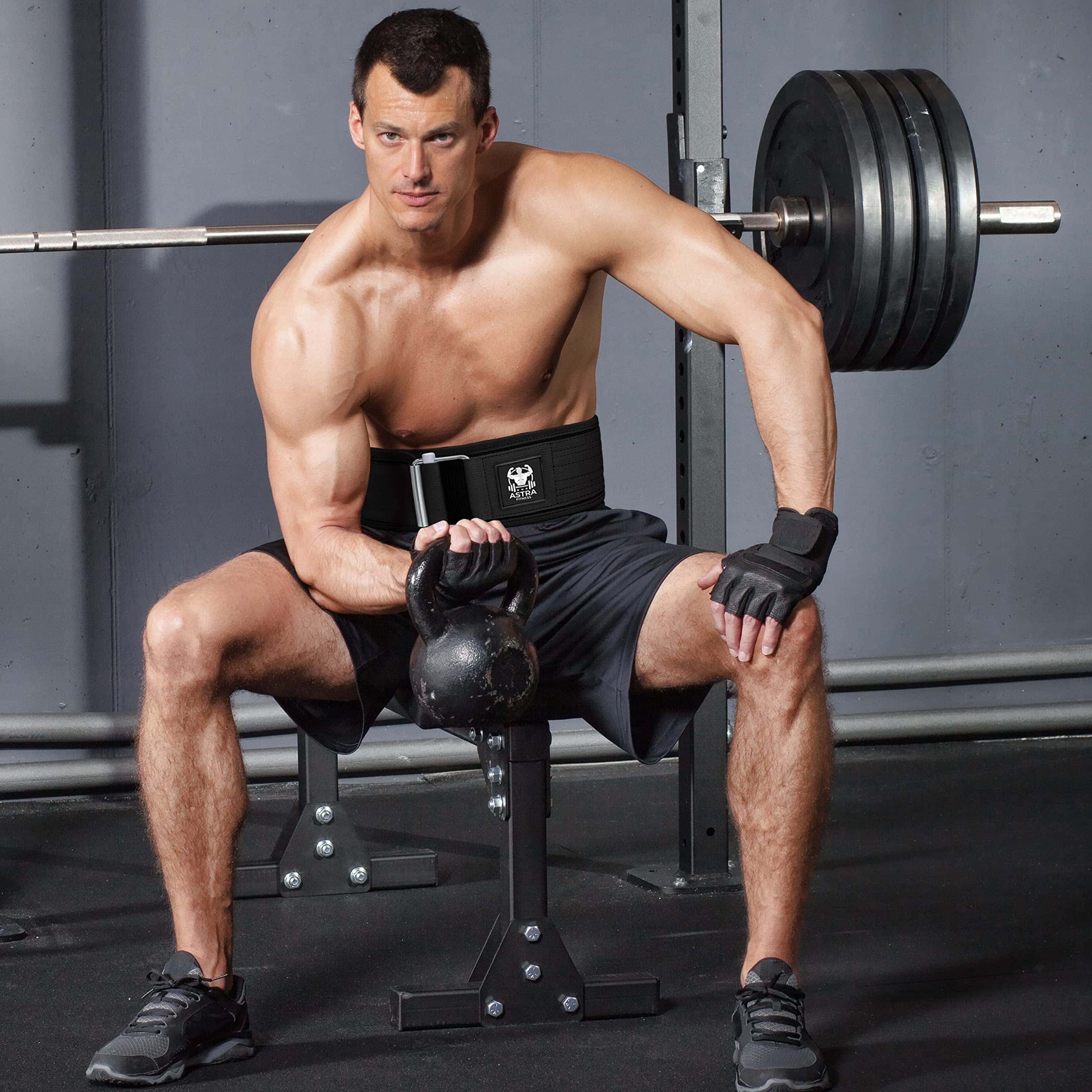 Cinturón de levantamiento de pesas Astra Fitness - Cinturón - Imagen 6