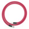 Cables de batería premium de calibre 2 AWG, -Rojo