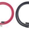 Cables de Batería de 4 AWG Completamente Ensamblados,