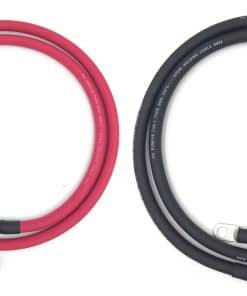 Cables de Batería Completamente Ensamblados de 4 AWG,