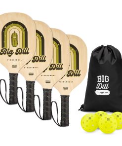 Set de 4 palas de pickleball Big Dill Pickleball Superstar