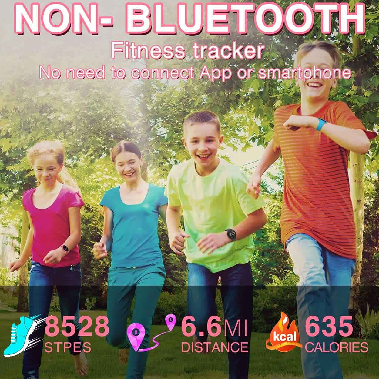 Reloj de pulsera de rastreador de actividad física Focwony - Imagen 3