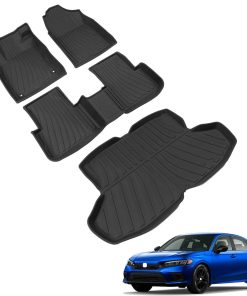 Tapete para piso powoq compatible con Honda Civic Sedan