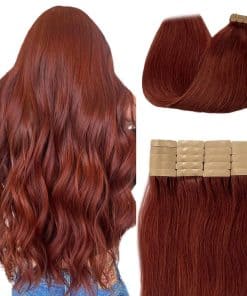 Extensiones de Cabello de 22 Pulgadas Tape in Extensiones