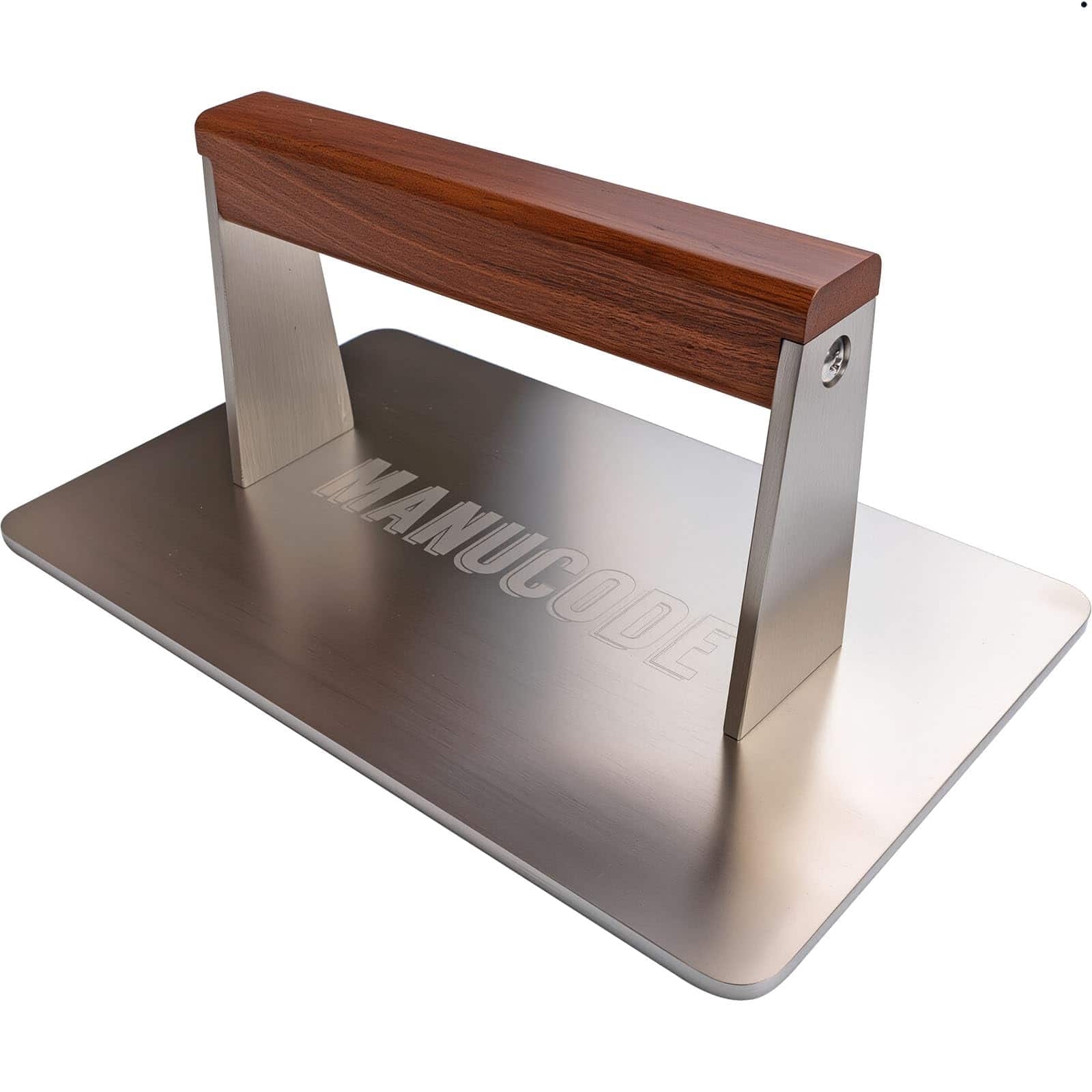 Prensa de tocino de acero inoxidable Manucode - peso de