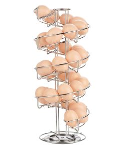 MINIDUO Caja de Almacenamiento de Huevos para Refrigerador,