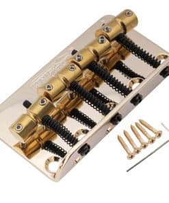 Puente de bajo Wilkinson WBBC con selletas de latón para