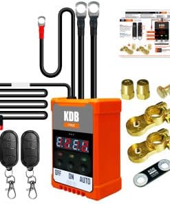 Protector de batería de coche 12V, Kit de interruptor de