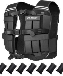 Chaleco Ajustable Ponderado PROIRON 22LB/44LB, Incremento
