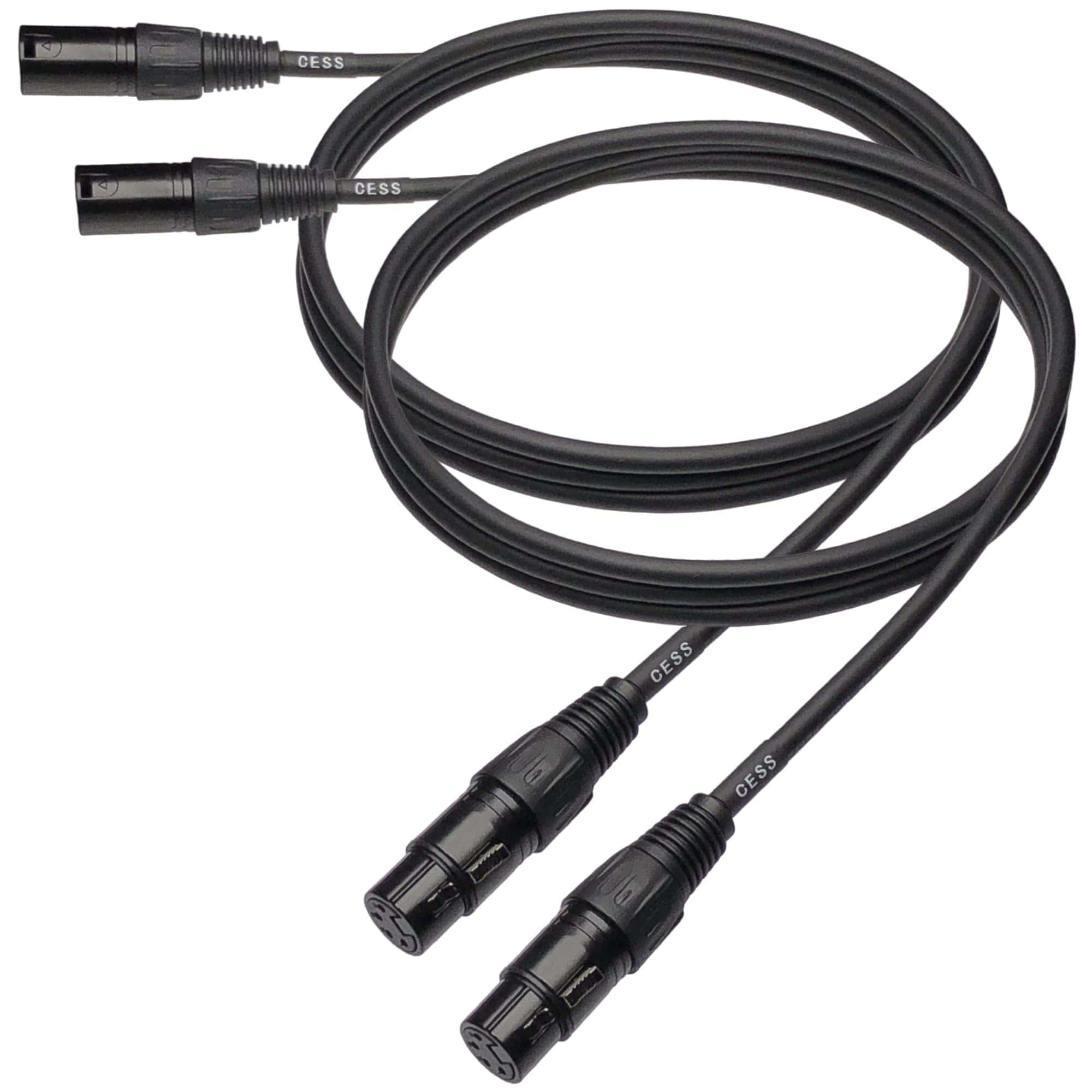 Cable XLR hembra a macho de 4 pines - Cable de micrófono - Imagen 5