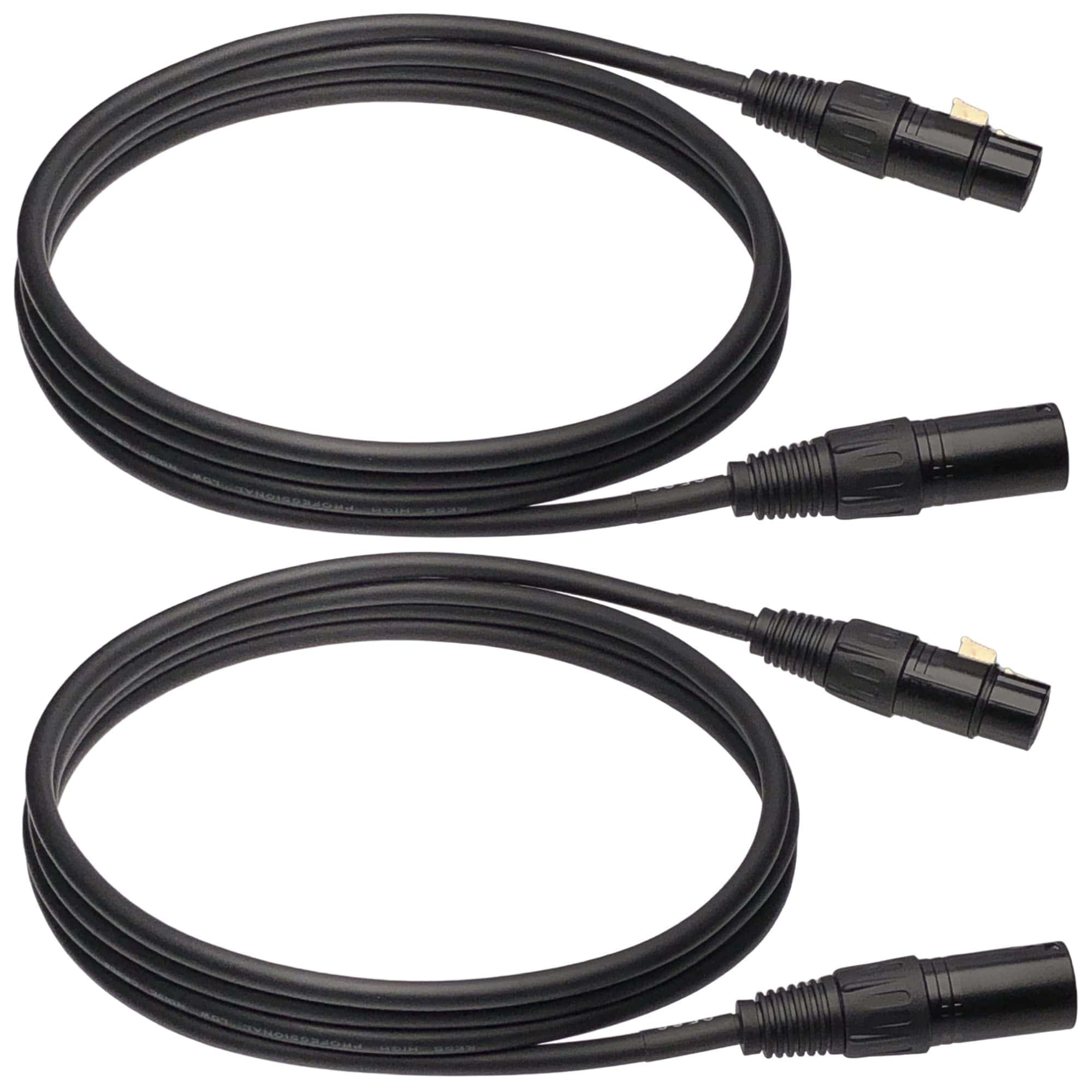 Cable XLR hembra a macho de 4 pines - Cable de micrófono - Imagen 8