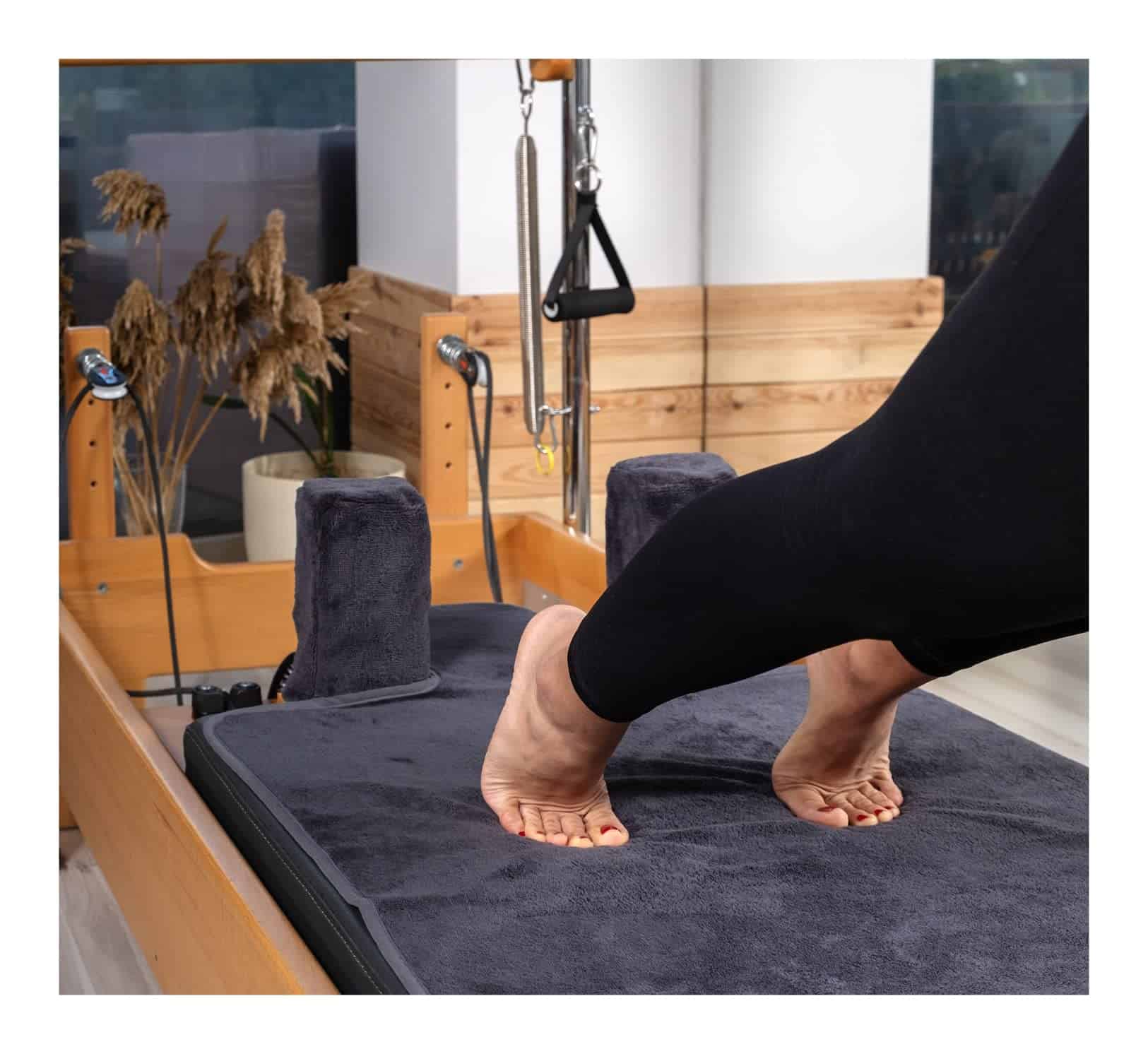 Toalla antideslizante para reformer de Pilates (Incluye 2 - Imagen 7