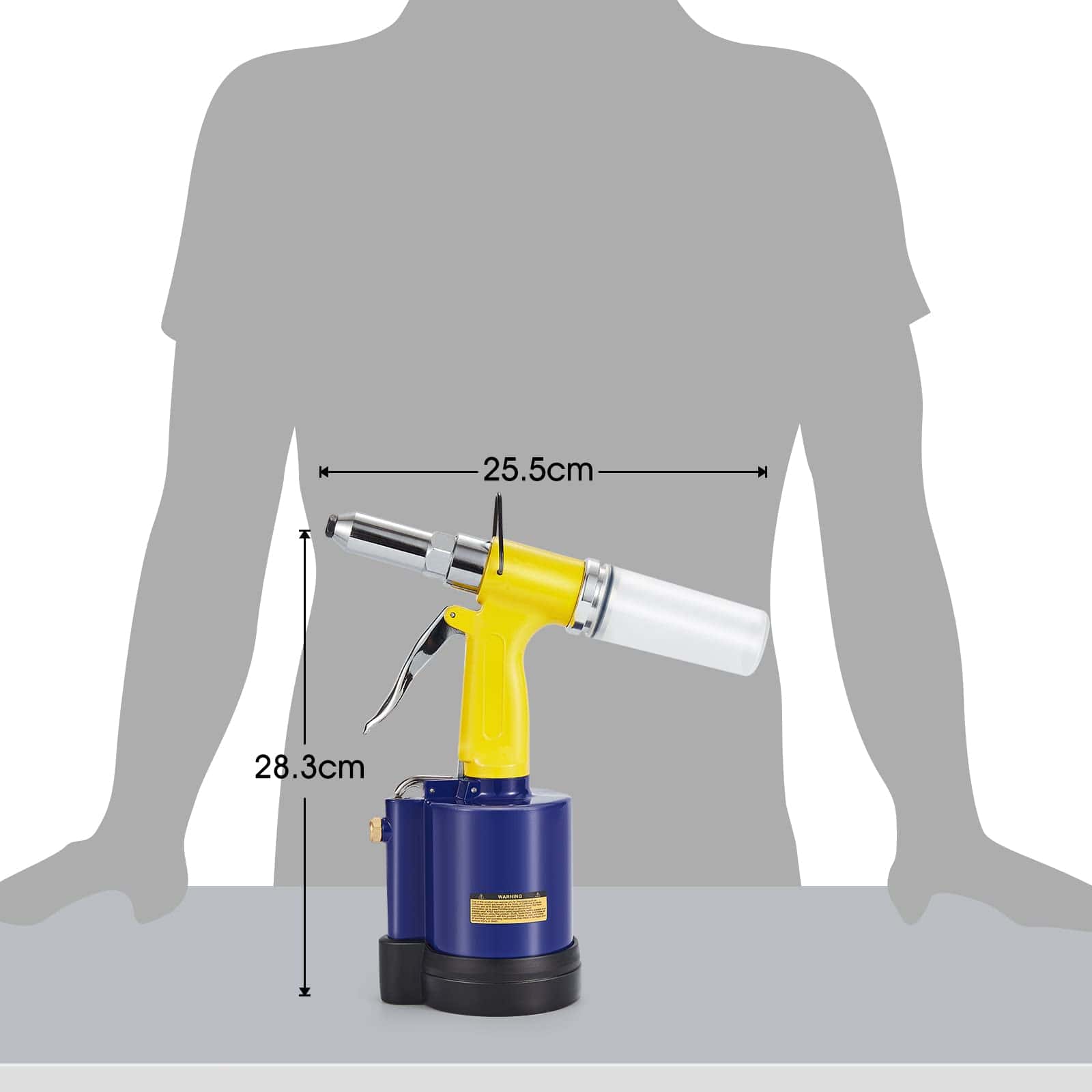 RZX Herramienta neumática remachadora de aire - Capacidad - Imagen 5