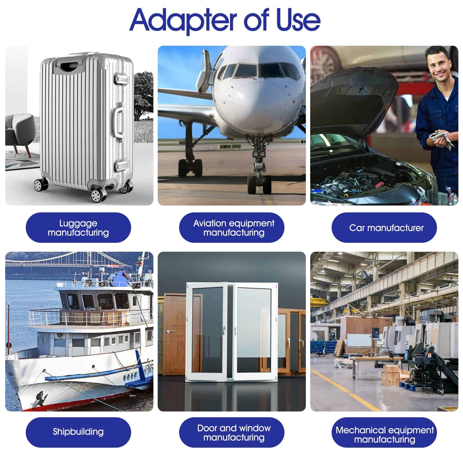 RZX Herramienta neumática remachadora de aire - Capacidad - Imagen 8