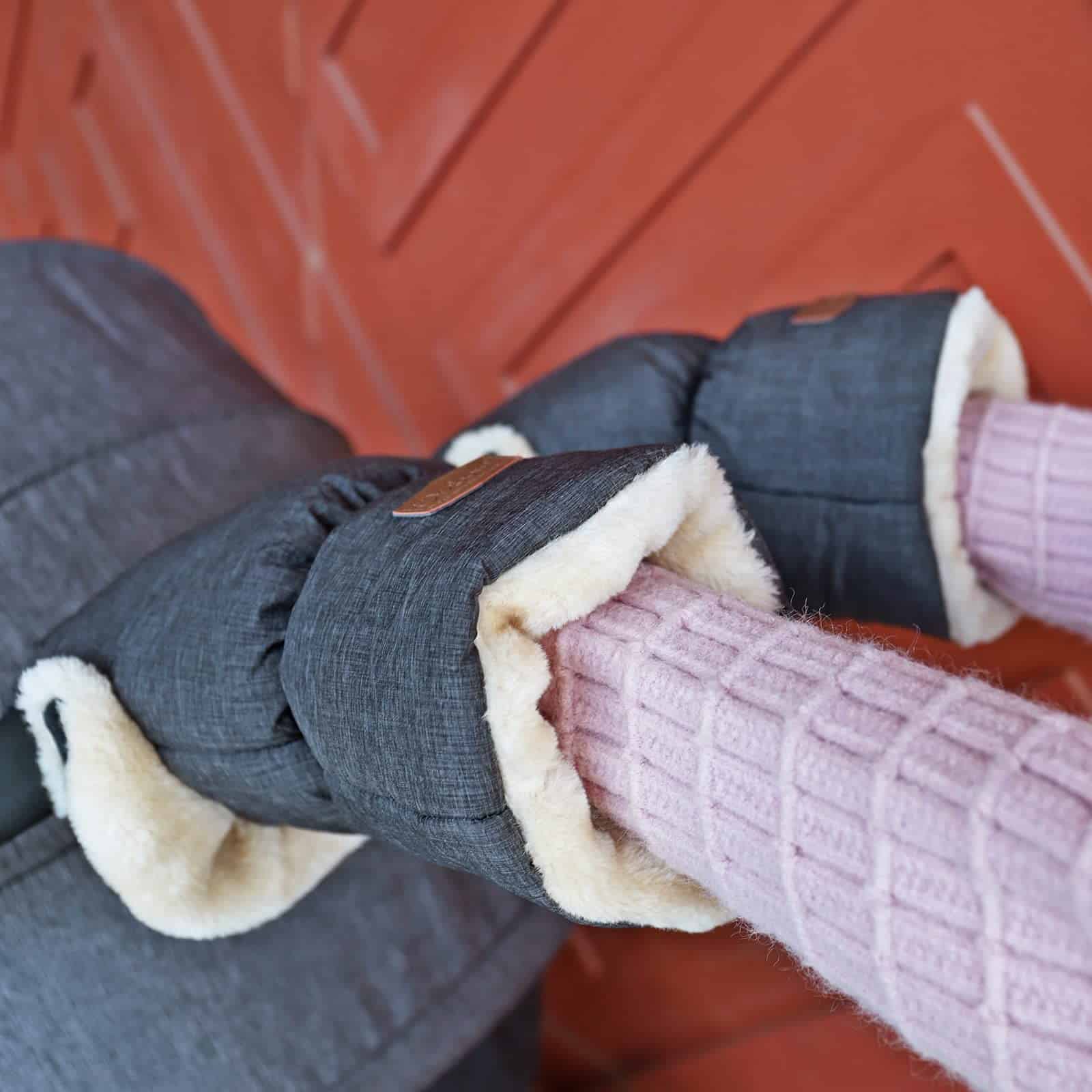 Guantes de Piel Sintética Orzbow para Cochecito, Mitones - Imagen 7