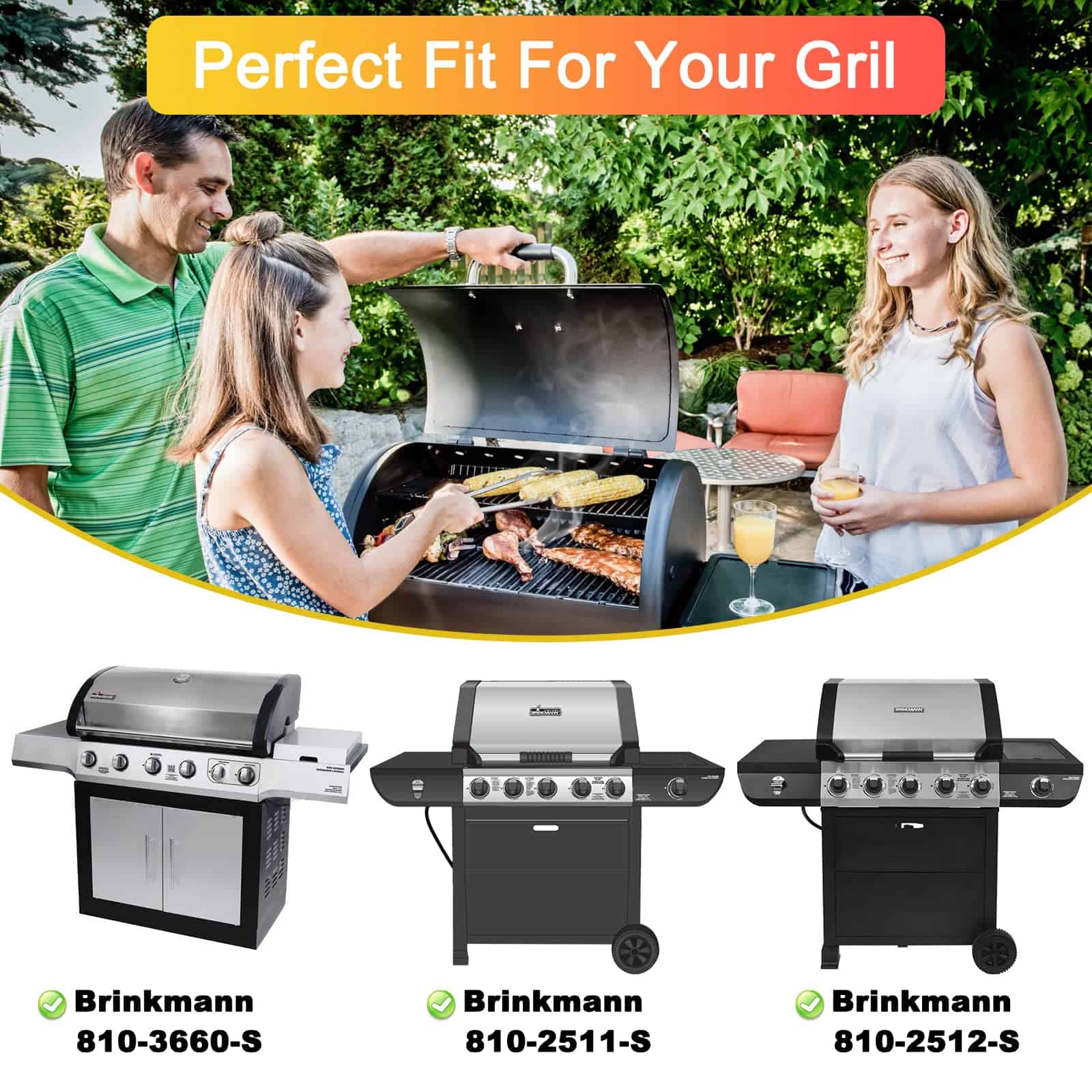 Repuestos para Parrilla Adviace para Brinkmann 810-2511-S - Imagen 8