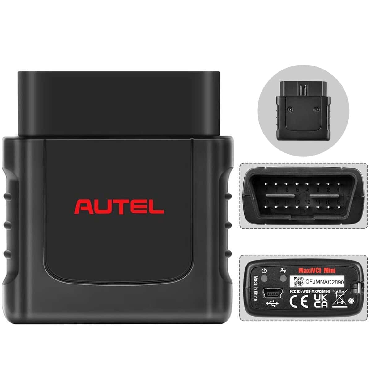 Autel MaxiVCI Mini Bluetooth, Interfaz de diagnóstico VCI