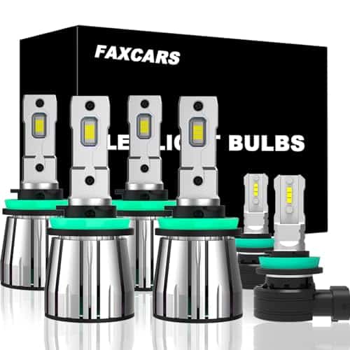 Conjunto de bombillas FAXCARS H11 H9 H8 para Toyota Tacoma