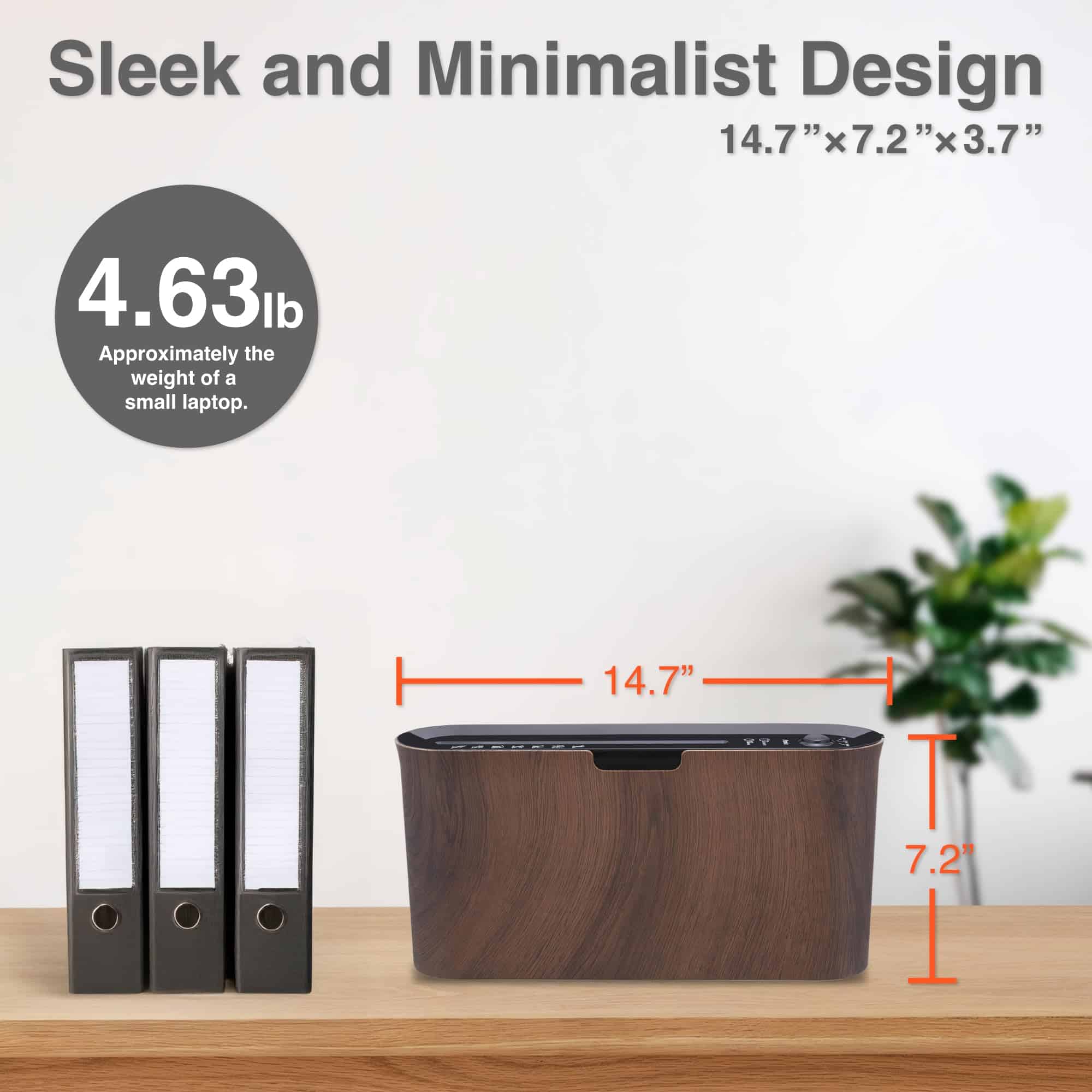 Trituradora de papel Asmix B06W para uso doméstico en la - Imagen 5