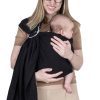 Portabebés de Muselina de Algodón 100% Ring Sling Delantero