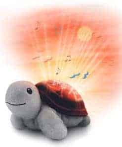 Zazu Tim The Turtle Projector - Lámpara de cama portátil