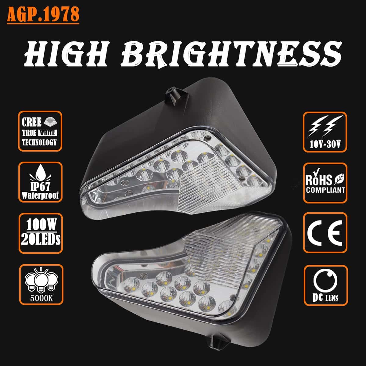 Kit Completo de Faros LED AGP.1978 Luz de Trabajo LED - Imagen 3