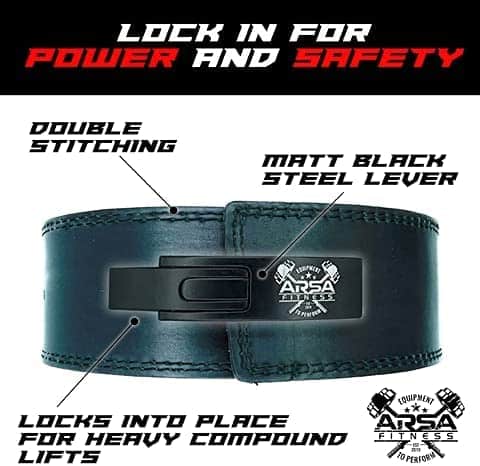 Cinturón de Palanca Ajustable Arsa Fitness para -Oro - Imagen 3