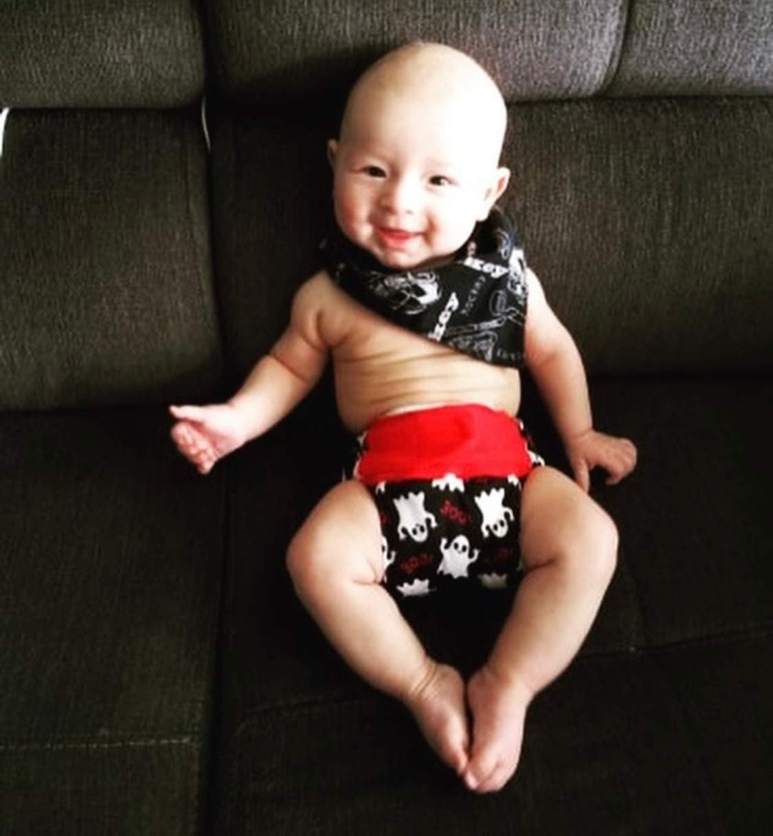 Pañales de tela ajustables KaWaii Baby One Size HD3, - Imagen 8