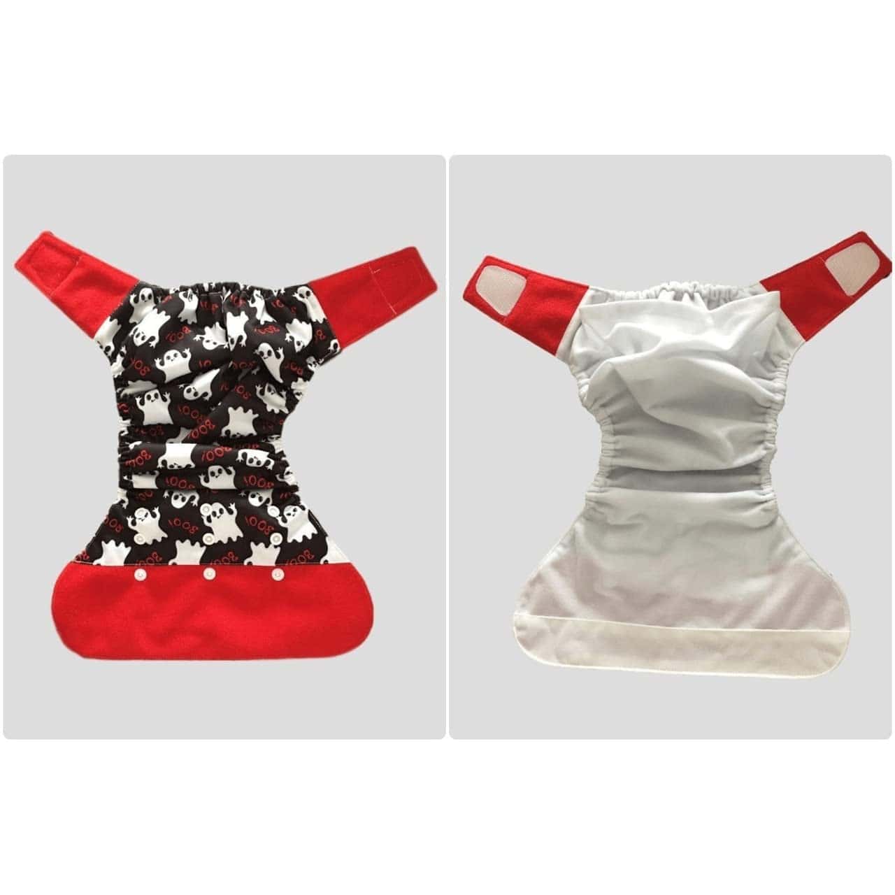 Pañales de tela ajustables KaWaii Baby One Size HD3, - Imagen 4