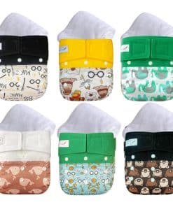 Pañales de tela ajustables KaWaii Baby One Size HD3,