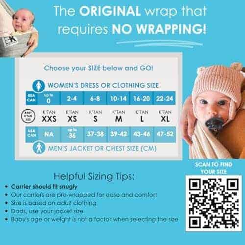 Portabebés envolvente Active Yoga Baby K'tan: #1 Fular para - Imagen 3