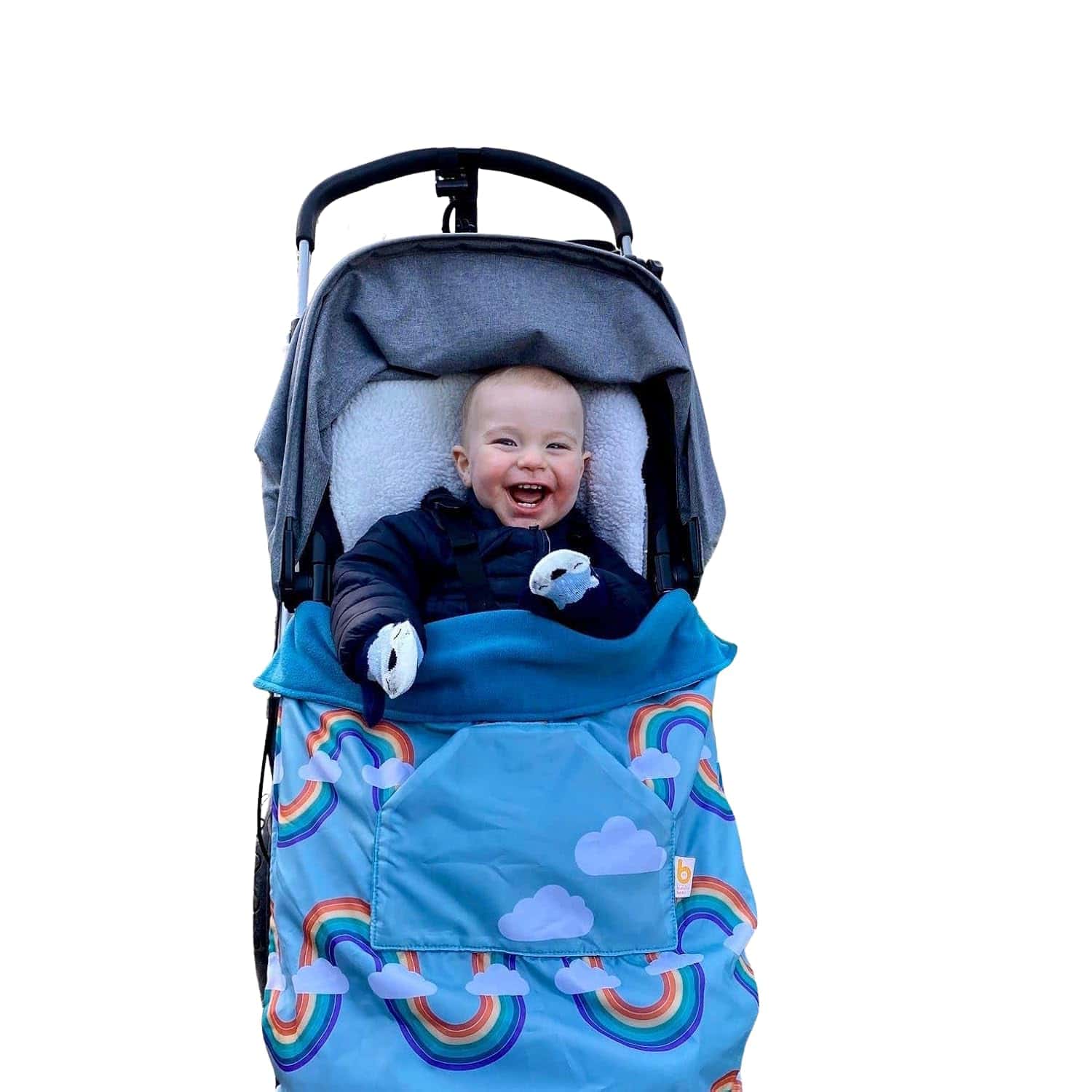 BundleBean - GO Multi-use Waterproof Footmuff (Arcoíris) -