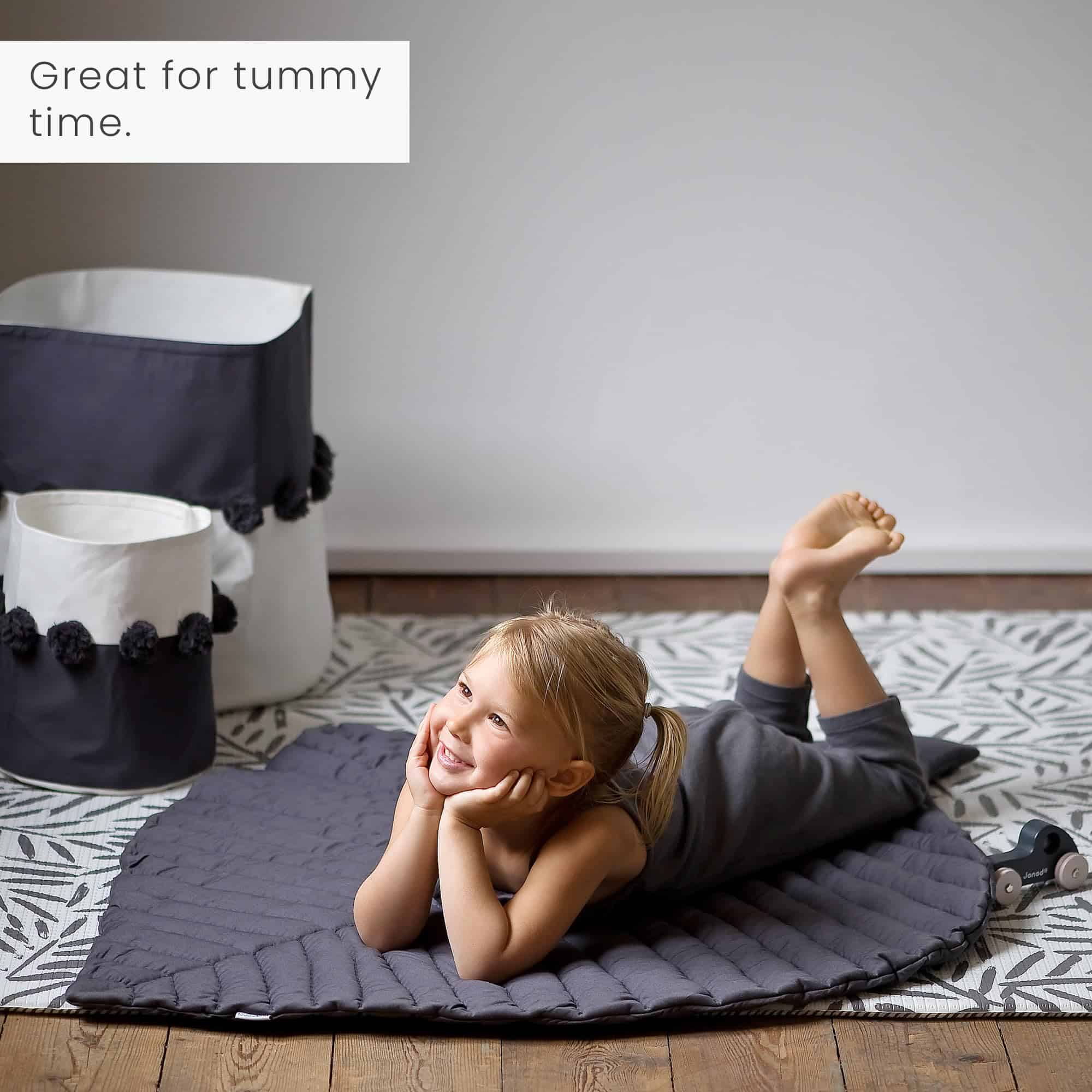 Tapete de Hoja Multifuncional 100% Algodón Orgánico de - Imagen 5