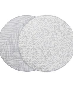 Tapete de Juego Reversible de Algodón Orgánico -Gris