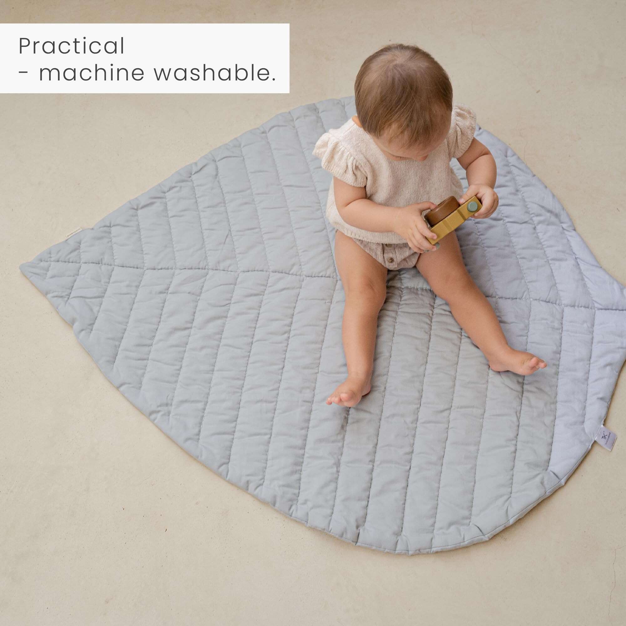 Tapete de guardería de hoja de algodón Toddlekind 45.7" x - Imagen 7