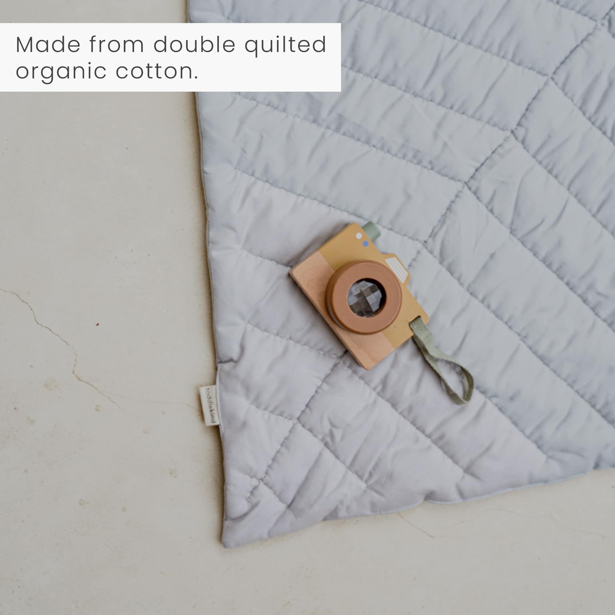 Tapete de guardería de hoja de algodón Toddlekind 45.7" x - Imagen 4