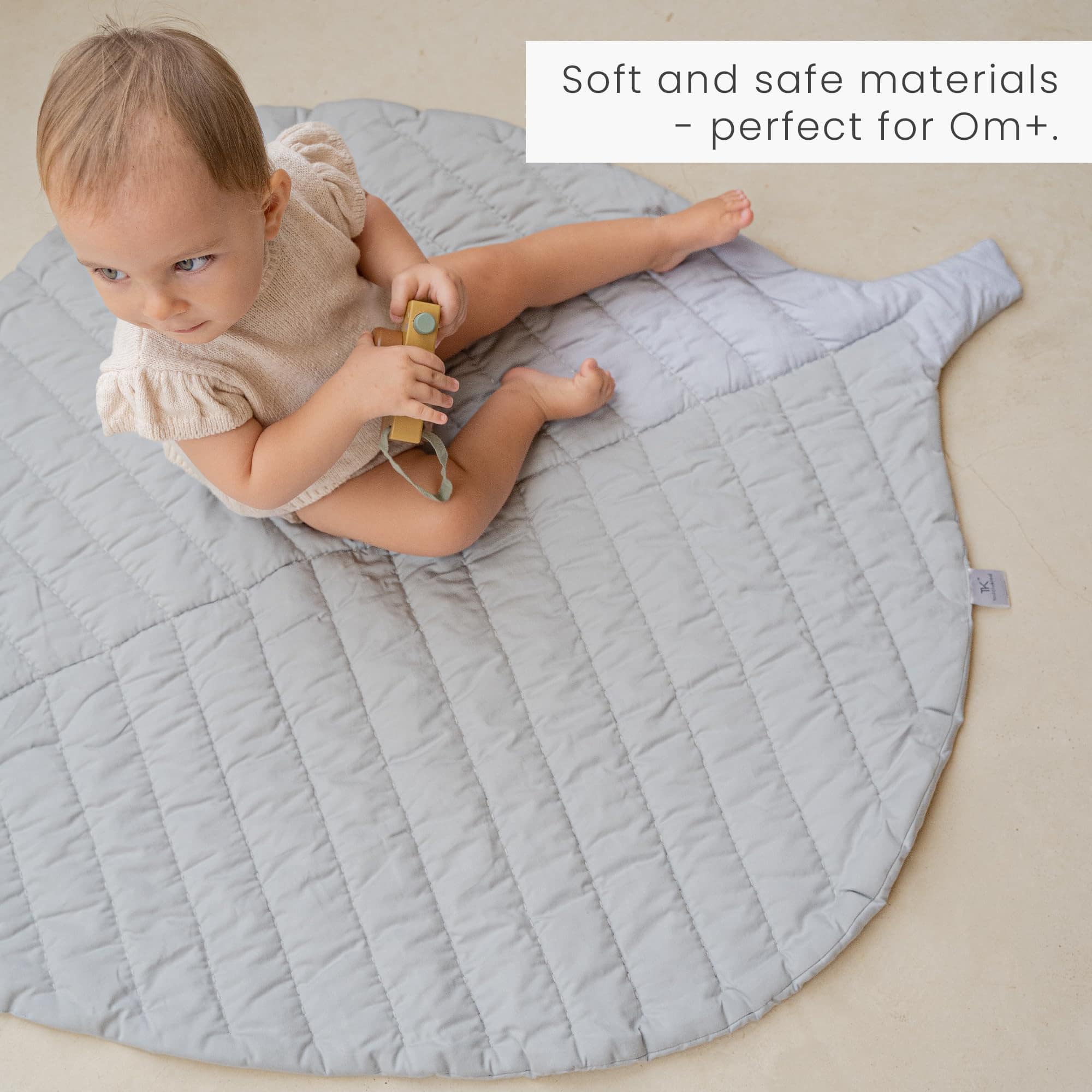 Tapete de guardería de hoja de algodón Toddlekind 45.7" x - Imagen 6