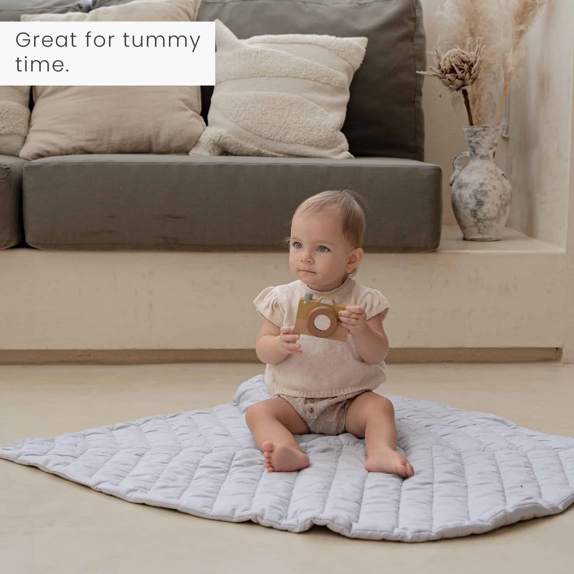 Tapete de guardería de hoja de algodón Toddlekind 45.7" x - Imagen 5