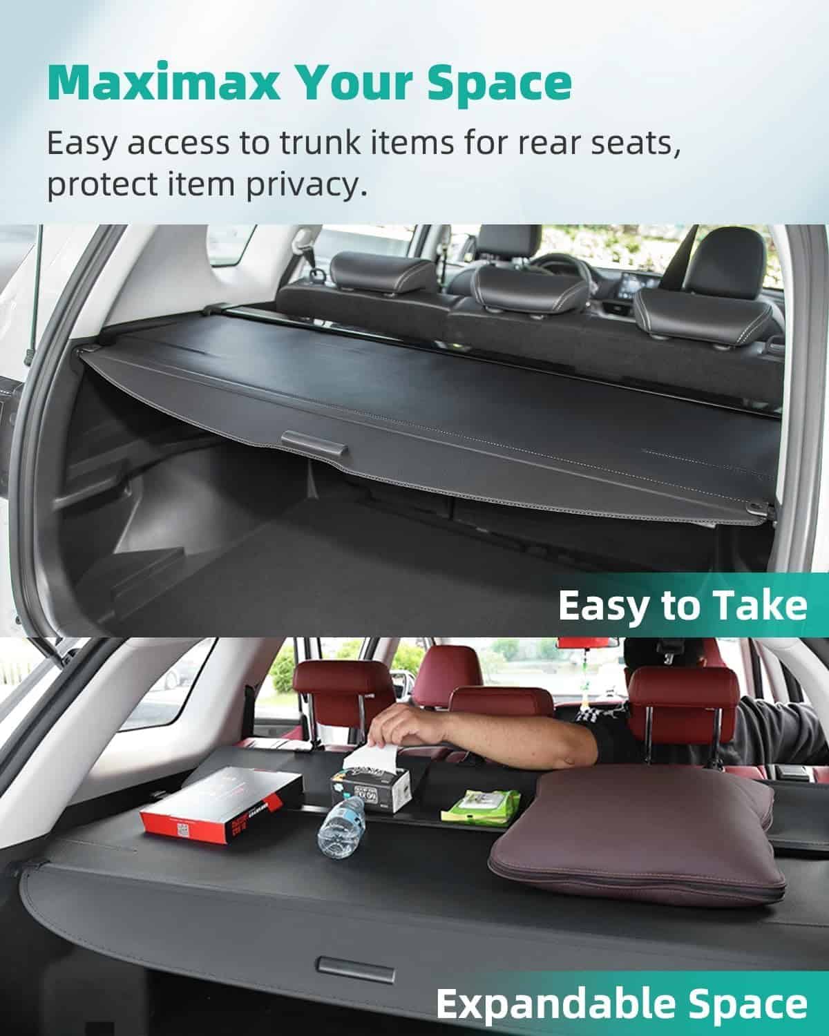 Cubierta de carga SCITOO 2016-2020 Ajuste para Volvo XC90 - Imagen 4