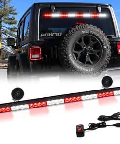 FOXCID 32 Luces de Advertencia de Emergencia LED Azul