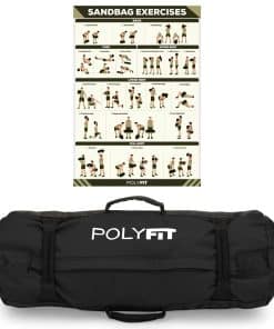 Bolsa de arena Polyfit para entrenamiento - -Negro
