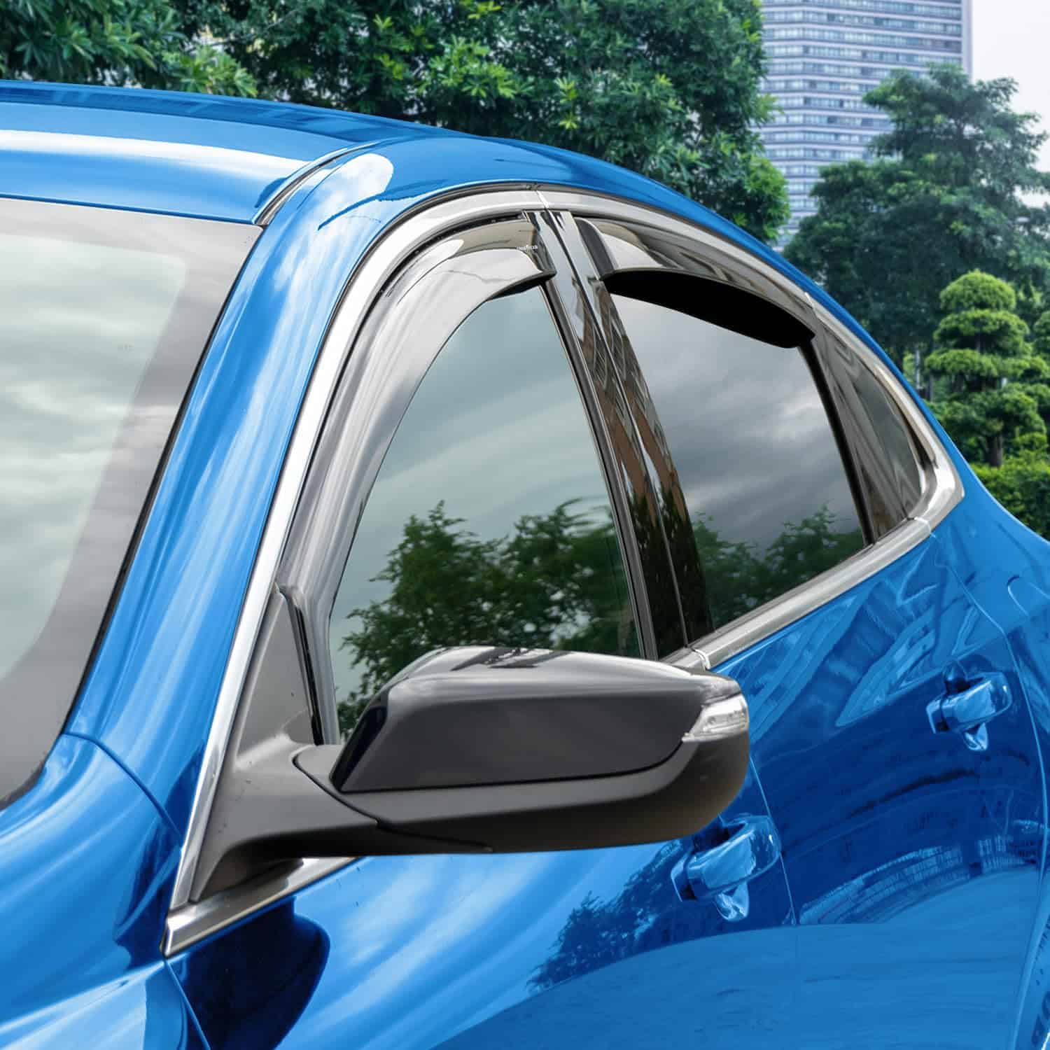 Deflectores de ventanas irrompibles Goodyear -Humo Premium - Imagen 6