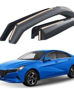 Deflectores de Ventana a Prueba de Roturas -Humo Premium