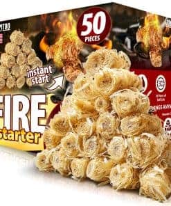 Encendedores de Fuego de Pino Natural para Fogatas