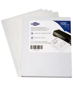 SINCHI Bolsas de Laminación Térmica, 5 mil, Transparente,