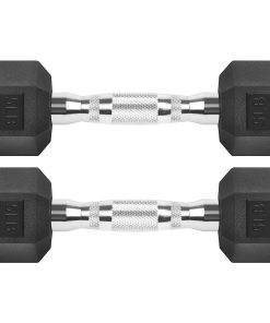 Mancuernas Hexagonales de Hierro Fundido Recubiertas de