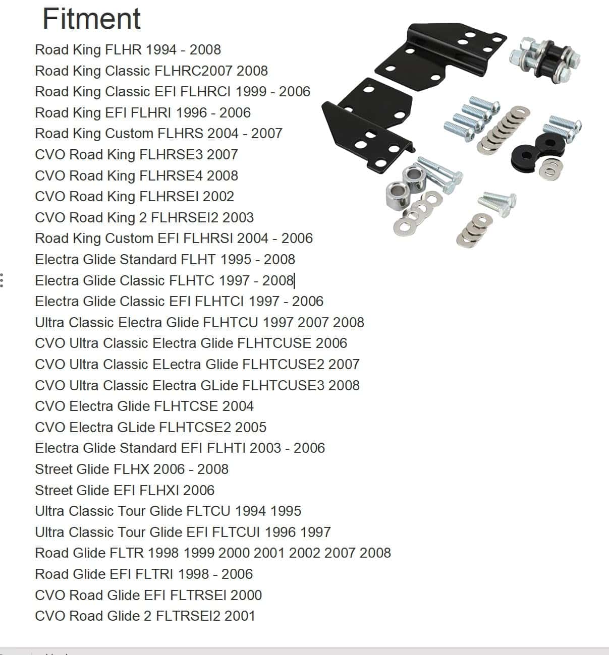 Kit de Acoplamiento Delantero para Harley Detachable - Imagen 3
