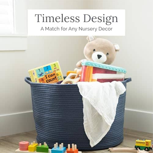 Canasta de Almacenamiento Extra Grande Natemia (20" x 20" x - Imagen 8